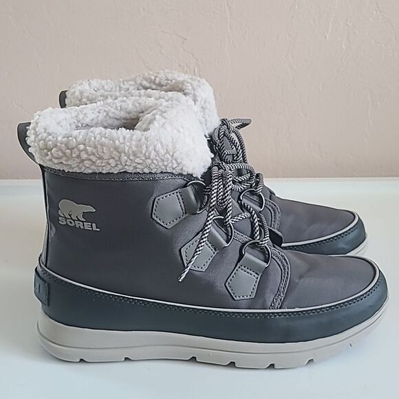 SORE EXPLORER CARNIVAL BOOT Waterproof Lace Up Color: Quarry Size 10 EU 41 - Picture 5 of 14